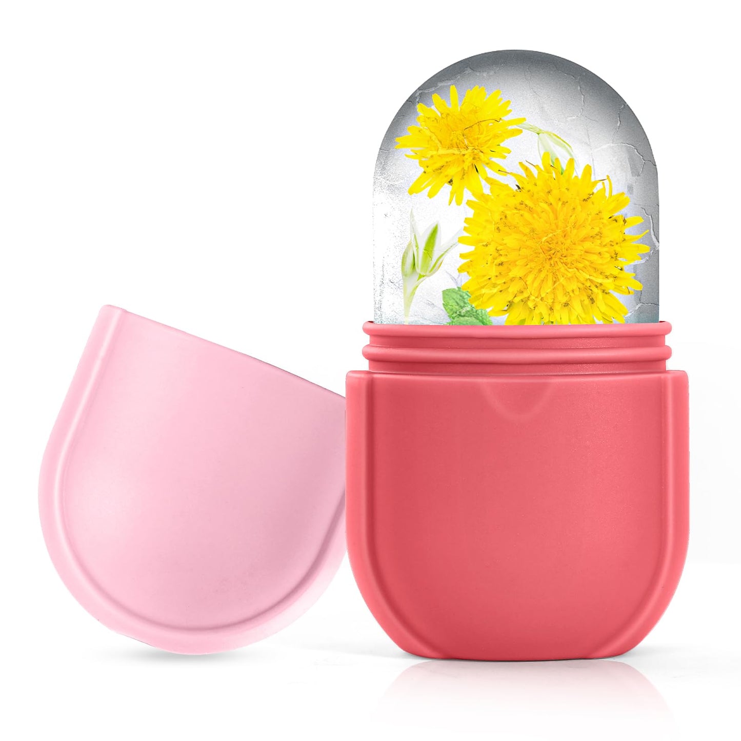 Ice Roller for Face and Eye, Ice Face Roller, Ice Roller Skin Care Tools Gifts for women,Silicone Ice Mold for Beauty(Black)