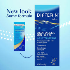 90-Day Acne Gel 45g – 0.1% Adapalene for Sensitive Skin