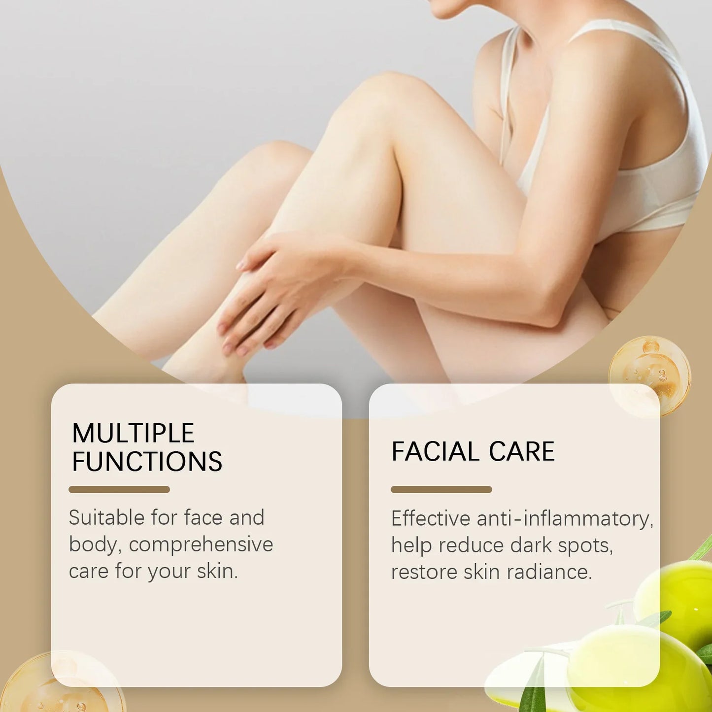 Shea Butter Body Cream – Deep Hydration, Skin Repair & Elasticity Booster