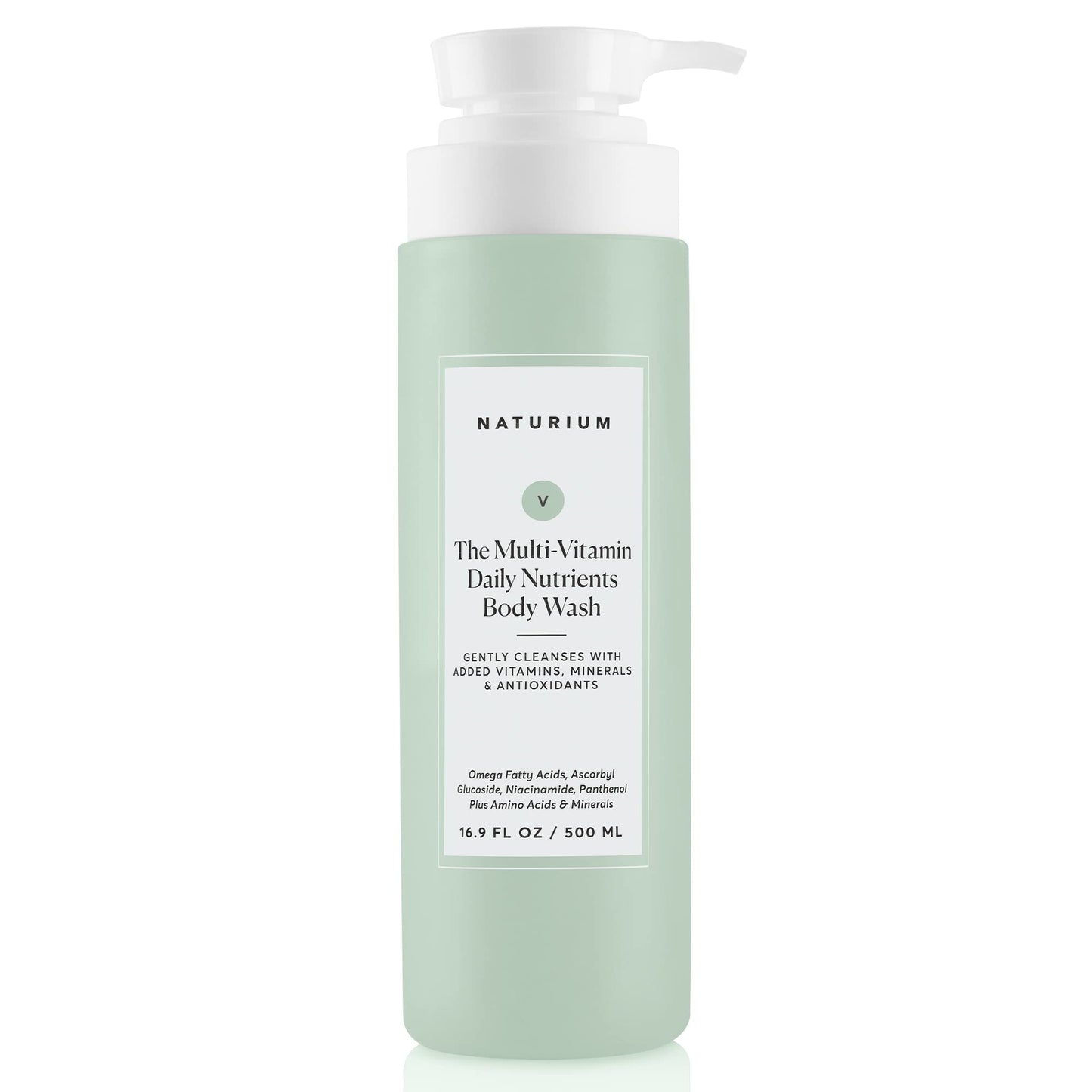 Naturium The Perfector Salicylic Acid Body Wash, Gentle & Smoothing Cleanser, 16.9 oz