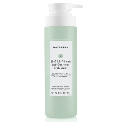 Naturium The Perfector Salicylic Acid Body Wash, Gentle & Smoothing Cleanser, 16.9 oz