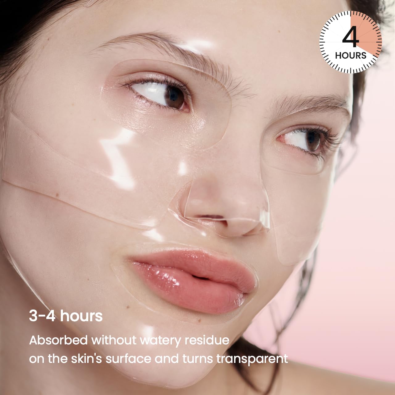 Bio-Collagen Real Deep Mask – Hydrating Overnight Hydrogel Face Mask for Firm, Smooth & Plump Skin (4 Sheets)