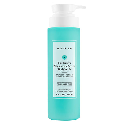 Naturium The Perfector Salicylic Acid Body Wash, Gentle & Smoothing Cleanser, 16.9 oz