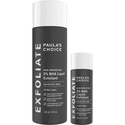 Paula's Choice SKIN PERFECTING 2% BHA Liquid Salicylic Acid Exfoliant-Facial Exfoliant for Blackheads, Enlarged Pores, Wrinkles & Fine Lines