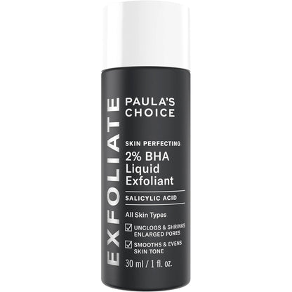 Paula's Choice SKIN PERFECTING 2% BHA Liquid Salicylic Acid Exfoliant-Facial Exfoliant for Blackheads, Enlarged Pores, Wrinkles & Fine Lines
