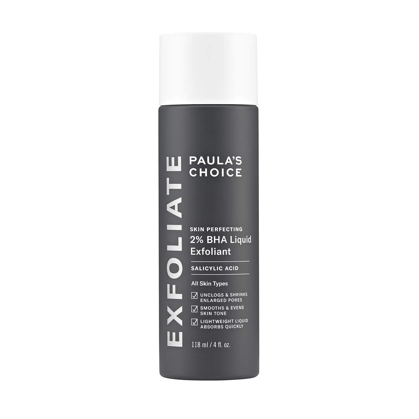 Paula's Choice SKIN PERFECTING 2% BHA Liquid Salicylic Acid Exfoliant-Facial Exfoliant for Blackheads, Enlarged Pores, Wrinkles & Fine Lines