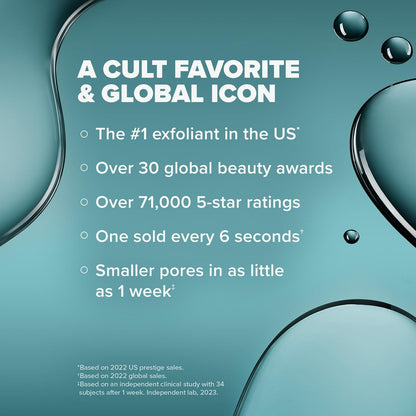 Paula's Choice SKIN PERFECTING 2% BHA Liquid Salicylic Acid Exfoliant-Facial Exfoliant for Blackheads, Enlarged Pores, Wrinkles & Fine Lines