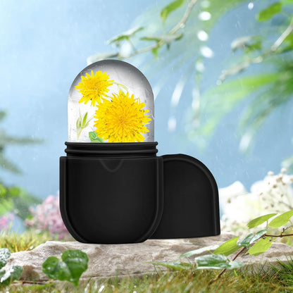 Ice Roller for Face and Eye, Ice Face Roller, Ice Roller Skin Care Tools Gifts for women,Silicone Ice Mold for Beauty(Black)