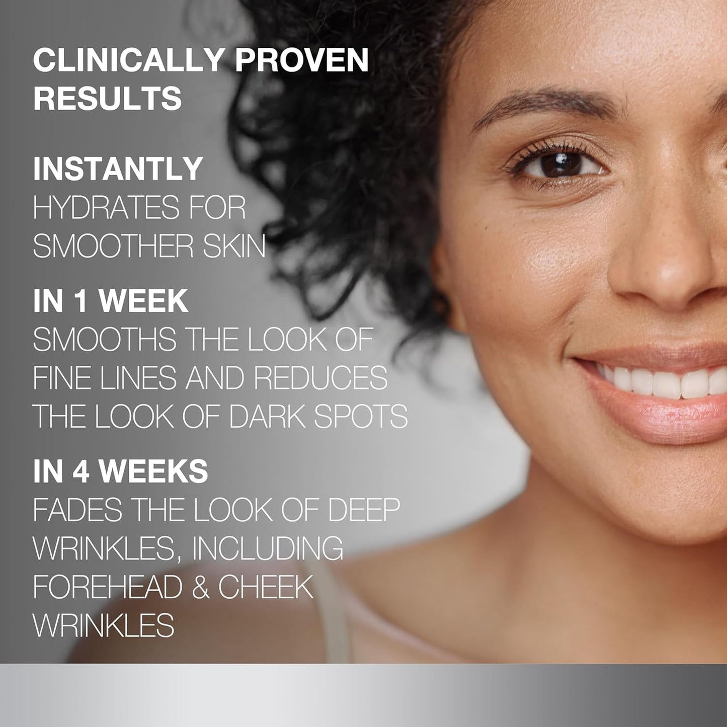 Neutrogena Rapid Wrinkle Repair Retinol Face Moisturizer, Daily Anti-Aging Face Cream with Retinol & Hyaluronic Acid to Fight Fine Lines, Wrinkles, & Dark Spots, 1.7 oz