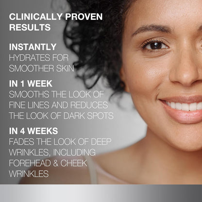 Neutrogena Rapid Wrinkle Repair Retinol Face Moisturizer, Daily Anti-Aging Face Cream with Retinol & Hyaluronic Acid to Fight Fine Lines, Wrinkles, & Dark Spots, 1.7 oz