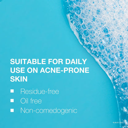 Neutrogena Oil-Free Acne Fighting Facial Cleanser with Salicylic Acid Acne Treatment Medicine, Daily Oil-Free Acne Face Wash for Acne-Prone Skin, 9.1 fl. Oz, 3 Pack
