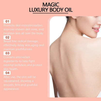 Firming & Lifting Body Oil – Tightens Skin, Reduces Sagging & Fine Lines