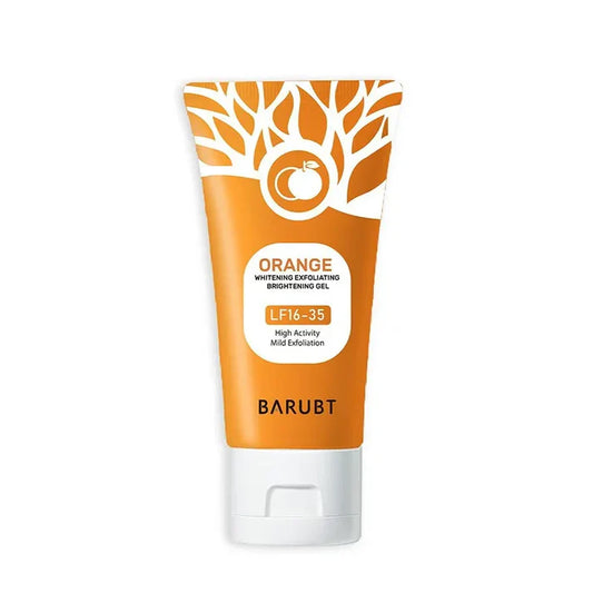 Orange Exfoliating Gel – Gentle Facial & Body Scrub for Dead Skin Removal & Deep Cleansing (50g)