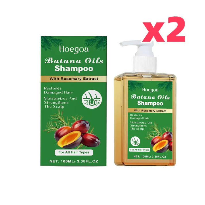 Batana Oil Shampoo – Strengthens Hair, Restores Damage & Controls Dandruff