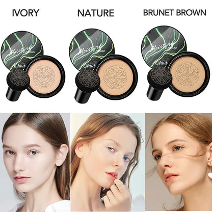 Mushroom Head Air Cushion CC Cream – Natural Coverage, Concealer & Moisturizing Foundation